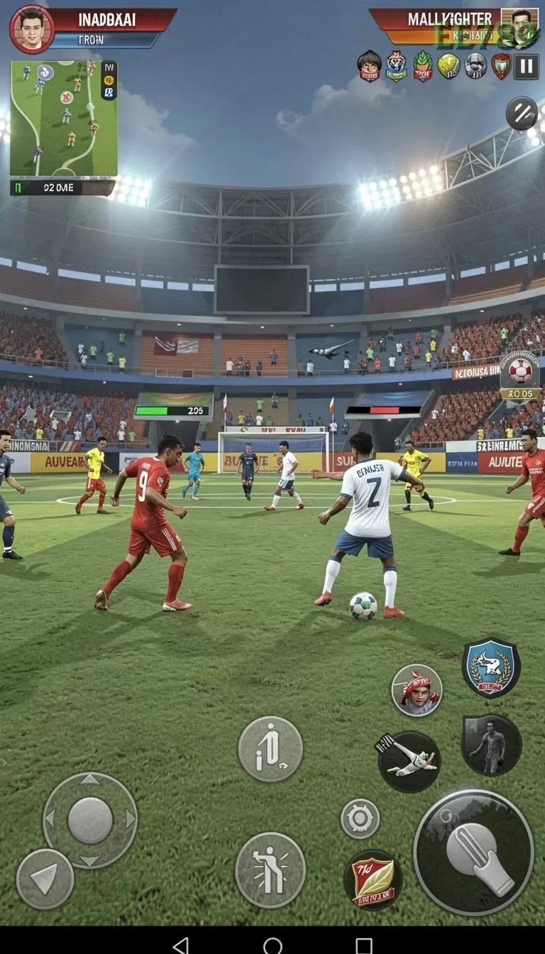 Cuplikan layar SEKARANG — menu navigasi